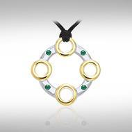Blaque Contemporary Necklace Set MSE126 - Jewelry